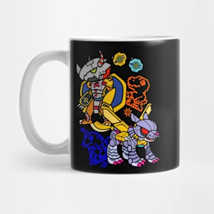 Digital Battle Warriors Mug